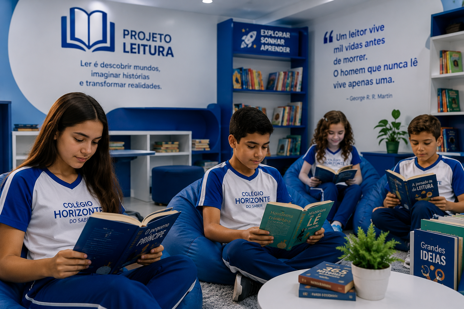 Projeto de incentivo à leitura